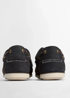 Wake Boat Shoes - Brown and Navy