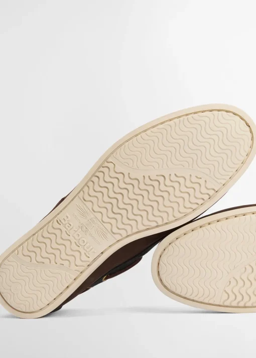 Wake Boat Shoes - Brown and Navy