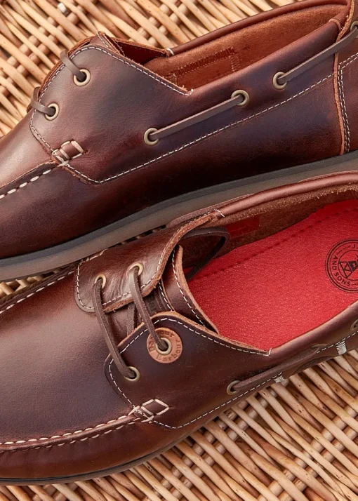 Wake Boat Shoes - Mahogany