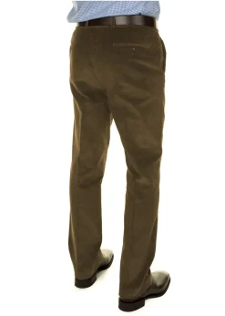 Warwick Cord Trousers - Light Stone