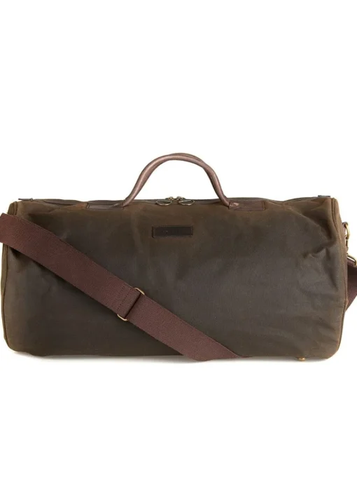 Wax Holdall - Olive
