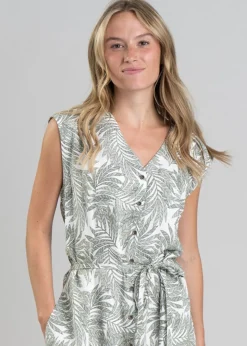 Wildfire Dress - Pesto