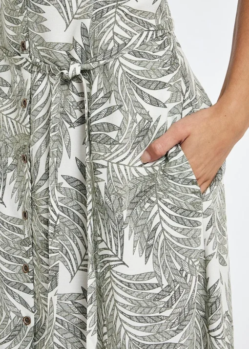 Wildfire Dress - Pesto