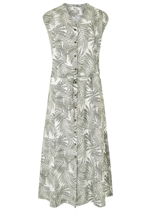 Wildfire Dress - Pesto