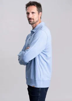Wilton Sweatshirt - Chambray Blue Heather