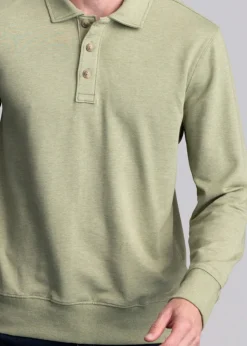 Wilton Sweatshirt - Oil Green Heather