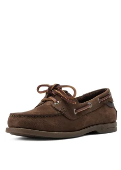 Women's Antigua Deck Shoes - Chocolate Brown