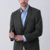 Woodside Donegal Tweed Jacket - Green