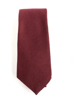 Wool Tie - Maroon