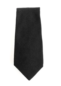 Wool Tie - Black