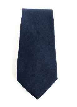 Wool Tie - Navy