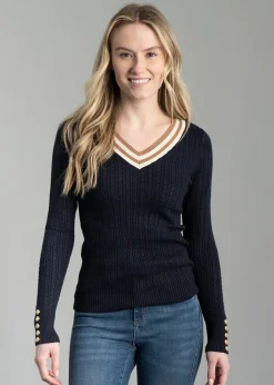 Zoe Knit - Ink Navy